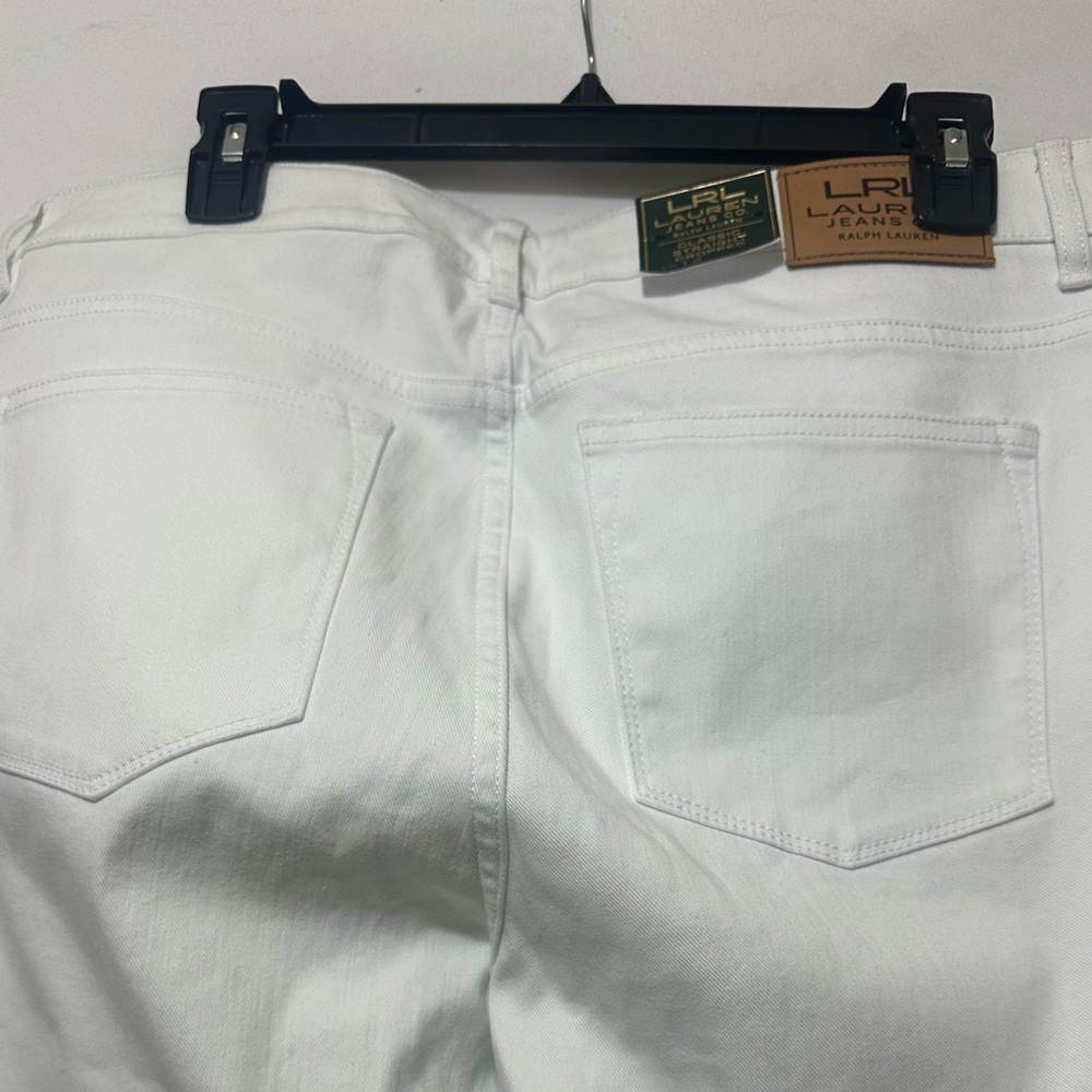 Ralph Lauren Classic White Jeans - Picture 11 of 12